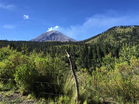 De excursión al volcán Popocatépetl