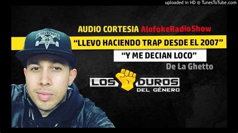 De La Ghetto habla del trap music y su musica   YouTube