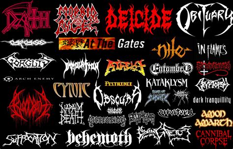 Death Metal bands by JoaoMordecaiMapper on DeviantArt