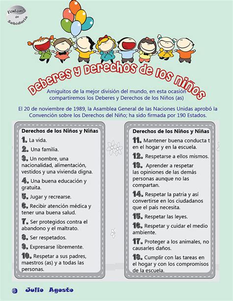 Deberes y derechos de sus niños | SGI Panamá
