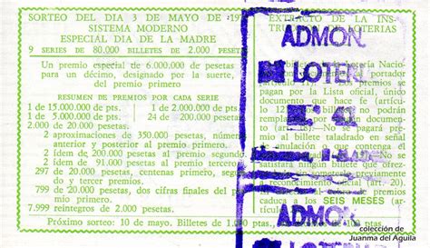 Décimo de Lotería Nacional de 1975 / 17   LA VIRGEN Y EL ...