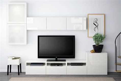 Decoración: 15 composiciones de muebles TV con la serie ...