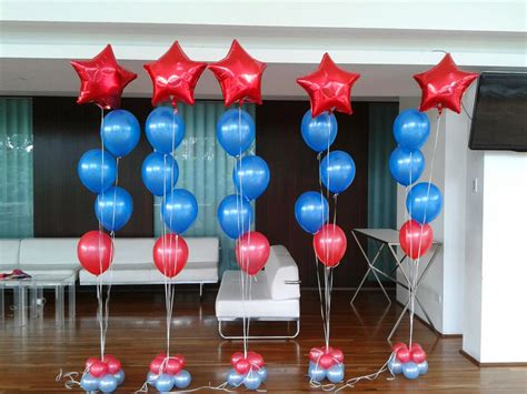 Decoración con globos de helio   Imagui