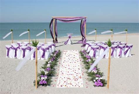 Decoración de bodas en la playa