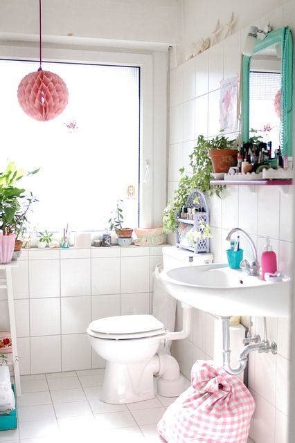 decoracion de cuartos de baño pequeños con ideas vintage 2 ...