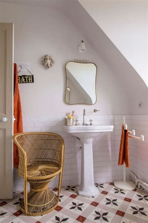 Decoración de cuartos de baño pequeños con ideas vintage ...
