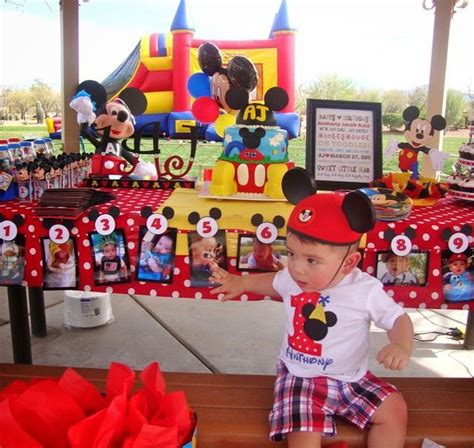 Decoración de Fiestas Infantiles de Mickey Mouse | Fiestas ...