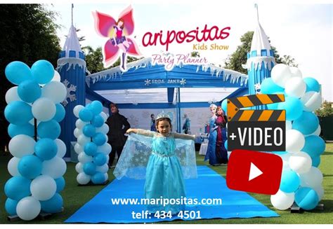 Decoracion de Frozen   Fiesta Infantil Lima   YouTube