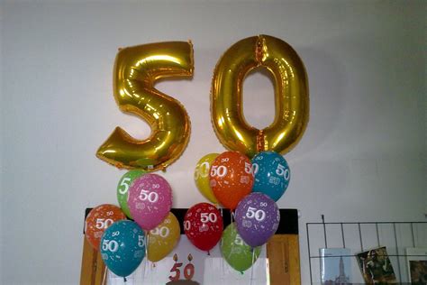 Decoración fiesta 50 Años