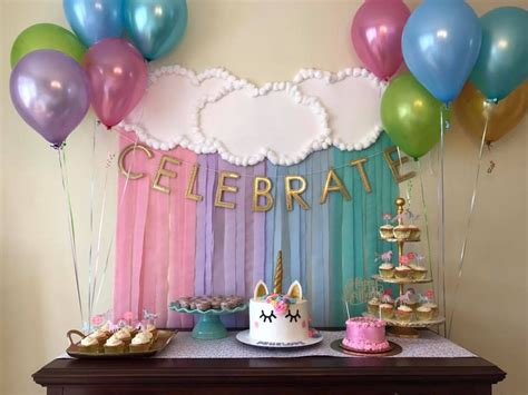 Decoración sencilla de fiesta . | Cumpleaños | Pinterest ...