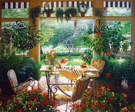 Decorating a Garden Room | Homey Garden