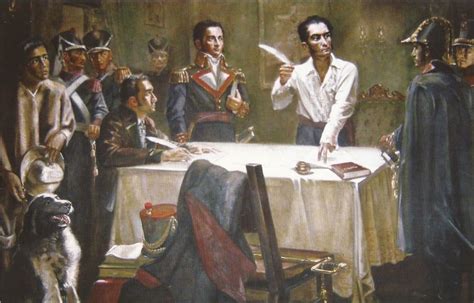 Decreto de Guerra a muerte de Simón Bolívar   Historia del ...
