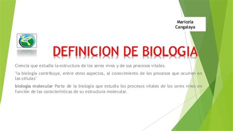 Definicion de biologia