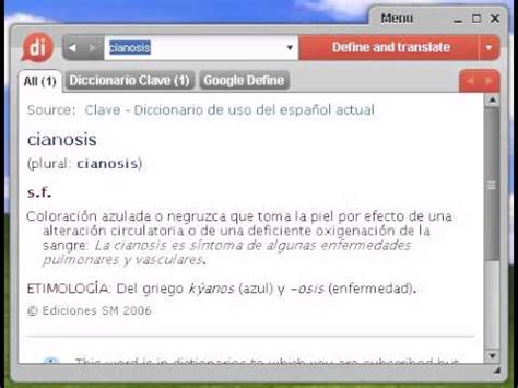 Definición de cianosis   YouTube