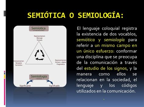 Definicion semiologia