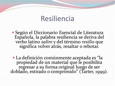 Definiciones Resiliencia   ppt video online descargar