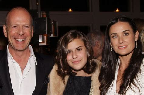 Demi Moore and Bruce Willis  daughter Tallulah  secretly ...