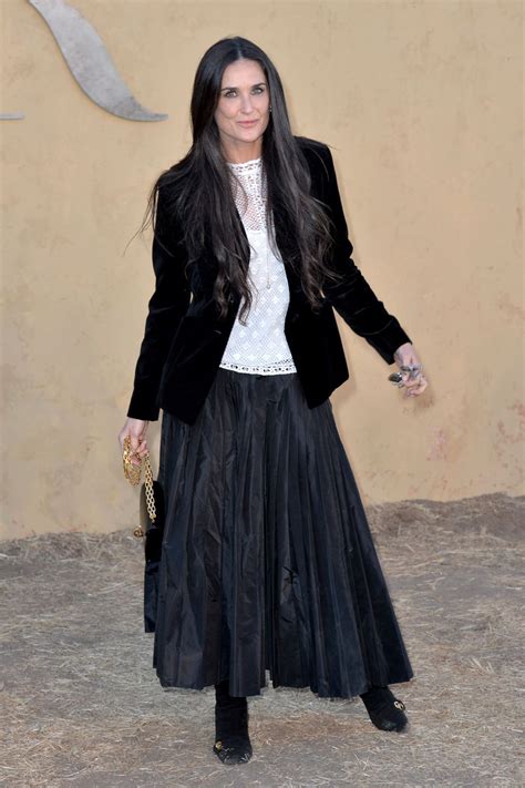 DEMI MOORE at Dior Cruise Collection 2018 Show in Los ...