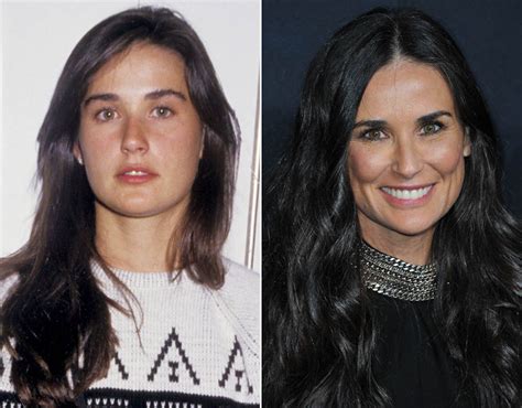 Demi Moore in 1987 and in 2016 | Brat pack then and now ...