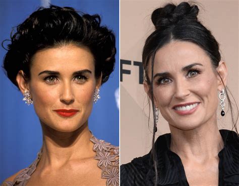 Demi Moore in 1992 and in 2016 | Celebrities then and now ...