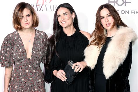 Demi Moore, Tallulah and Scout Willis Hit L.A. Area Party
