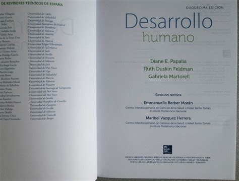 Desarrollo Humano 12a Edición   Diane Papalia   $ 86.000 ...