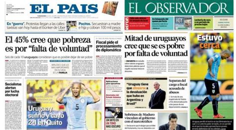 Desazón en la prensa uruguaya por derrota ante la Tri, ya ...