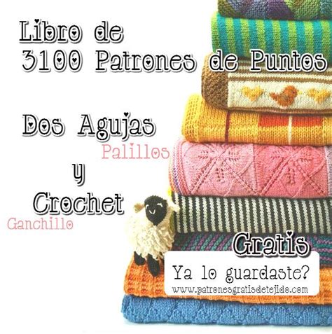 Descarga gratis libro de 3100 patrones tricot y ganchillo ...