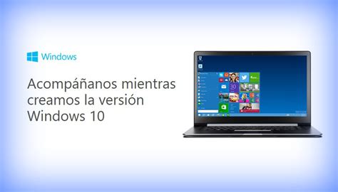 Descarga la vista previa de Windows 10