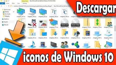 Descarga los iconos de Windows 10   build 10125  para ...