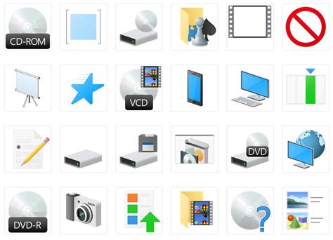 Descarga los iconos de Windows 10