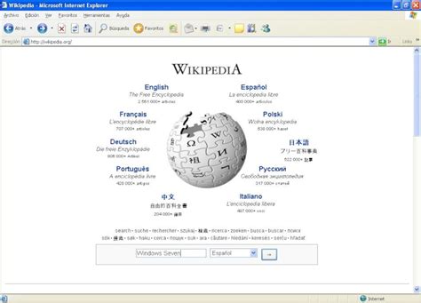 Descarga Wikipedia Full en tu Disco Duro