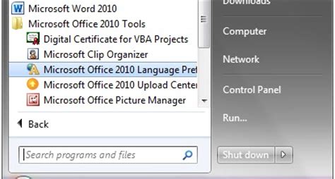 Descargar 2010 Office Language Pack  Oficina en lengua ...