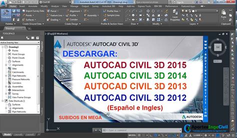 Descargar Autocad Civil 3D | Cualquier Versión  2012, 2013 ...