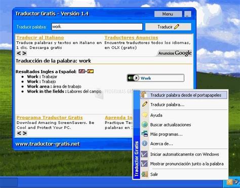 Descargar Carizza Traductor Gratis 1.4 Gratis Para Windows