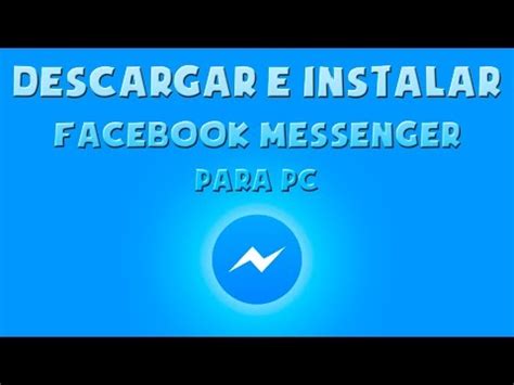 Descargar E Instalar Facebook Messenger Para PC Full ...