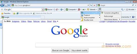 Descargar Google Toolbar Internet Explorer 7.5.4413.1752 ...