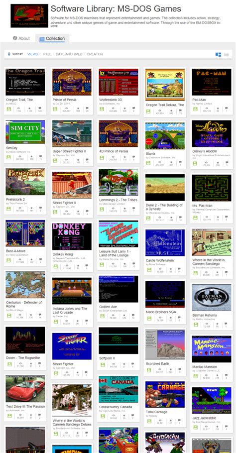 Descargar gratis Software Library: MS DOS Games: Emulador ...
