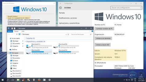 Descargar ISO de Windows 10 Build 1511  10586  RTM Retail ...