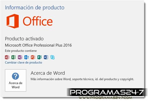 Descargar Office Professional Plus 2016 Español  32 & 64 Bits