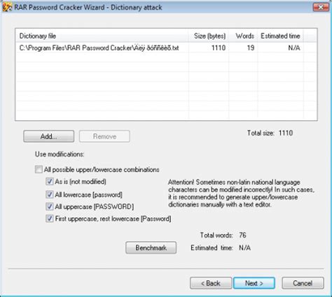 Descargar RAR Password Cracker para tu PC | Applicateka
