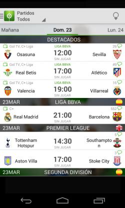 Descargar Resultados de Fútbol gratis para Android