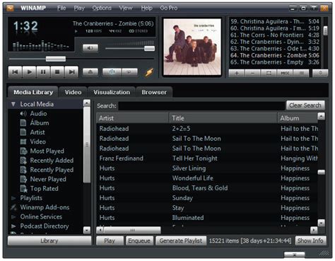Descargar Winamp 5 gratis, reproductor de música para PC