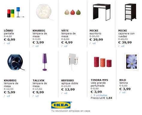 Descuento de hasta el 50% en Ikea
