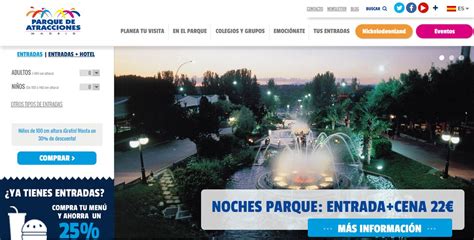 Descuento Parque de Atracciones Madrid | 10% | Enero 2018 ...
