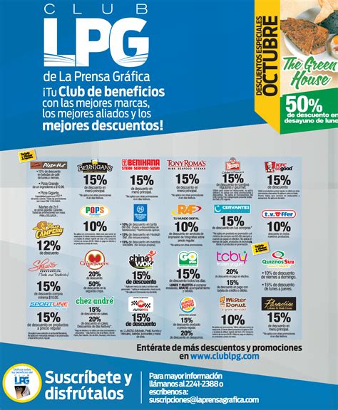 Descuentos y Beneficios CLUB LPG   03oct13   Ofertas Ahora
