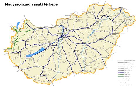 Desde Hungría: Transporte en Hungría  I  : Tren