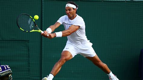 Despite Loss, Nadal Soaks In Wimbledon Atmosphere stat ...