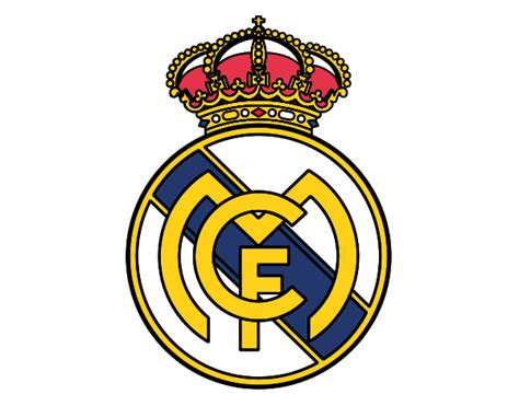 Dessin de Blason du Real Madrid C.F. colorie par Membre ...