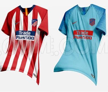 Desvelan las nuevas camisetas del Atlético de Madrid 2018 2019